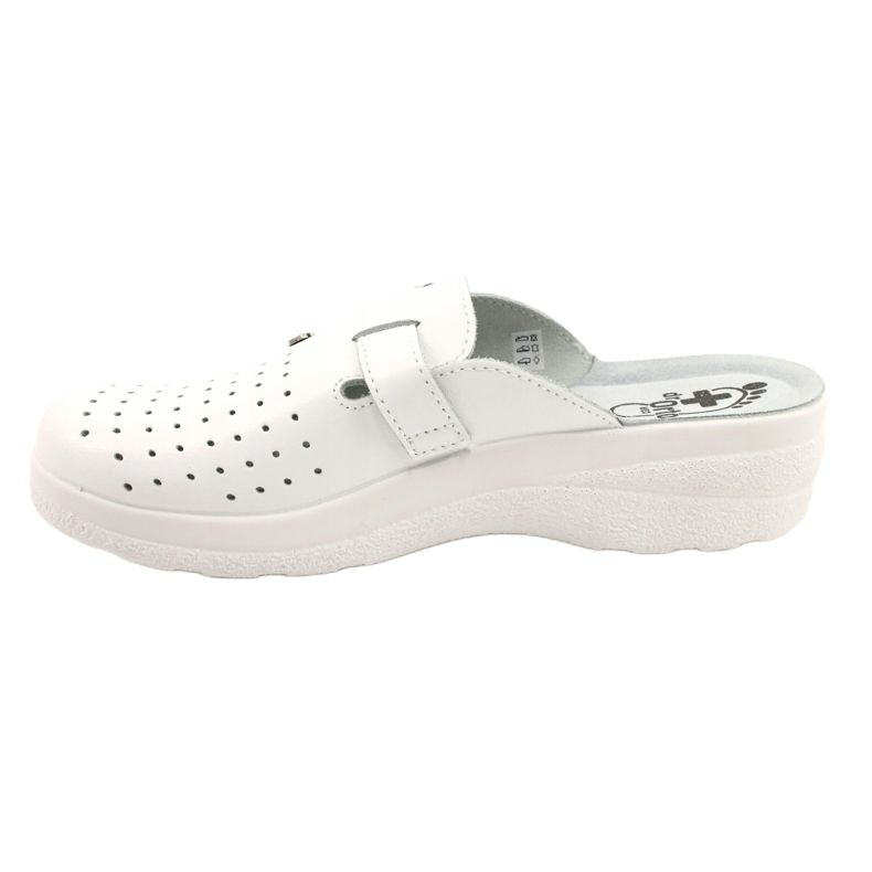 Sapatos femininos Befado ORTO 157D004 branco 2