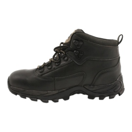 American Club Sapatos de trekking de inverno em couro preto TF201303005 bege 1