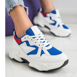 Fashion Tênis Confortáveis branco multicolorido 2