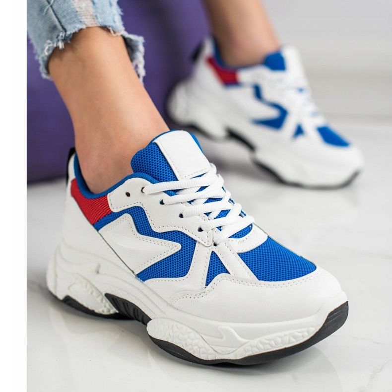 Fashion Tênis Confortáveis branco multicolorido 2