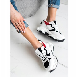 Fashion Tênis Confortáveis branco multicolorido 1