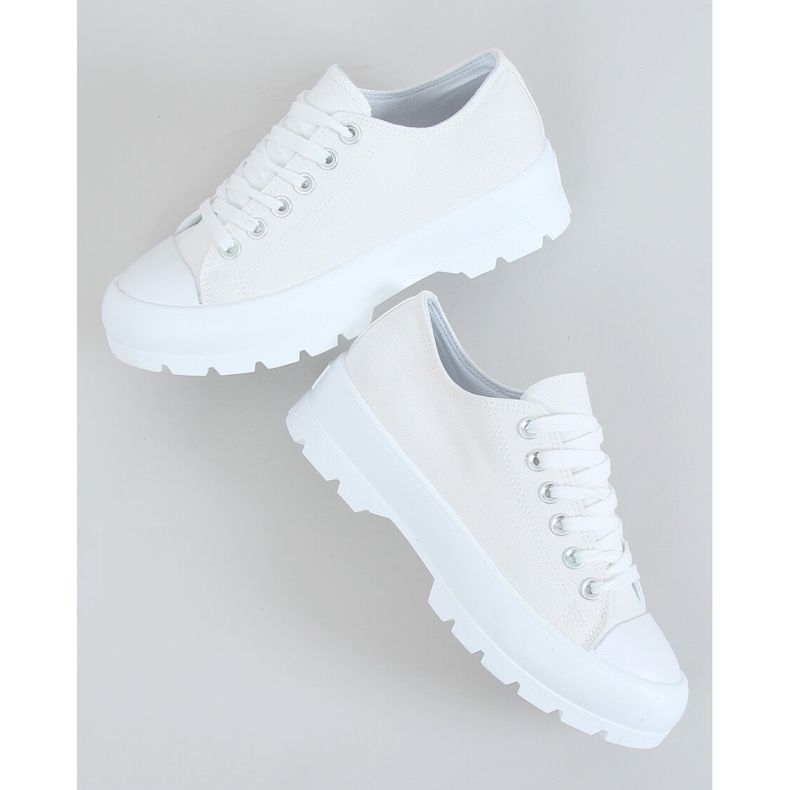 Tênis feminino branco LA138 Branco 1