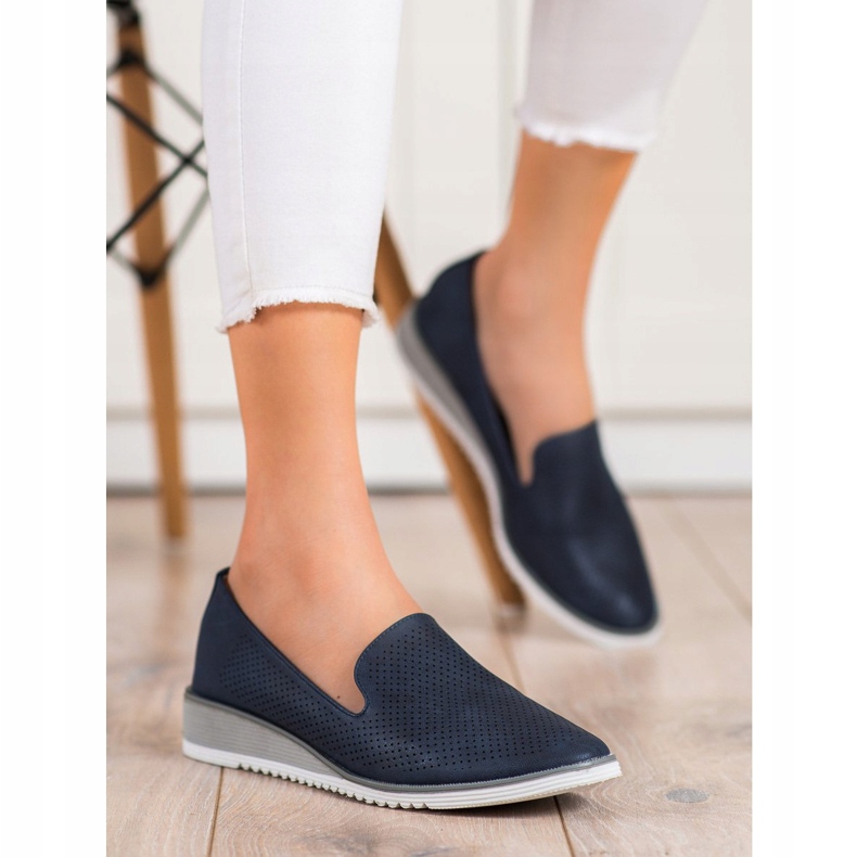 Goodin Senhores de couro a céu aberto azul 2