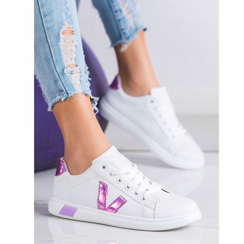 SHELOVET Calçados esportivos de primavera branco 2