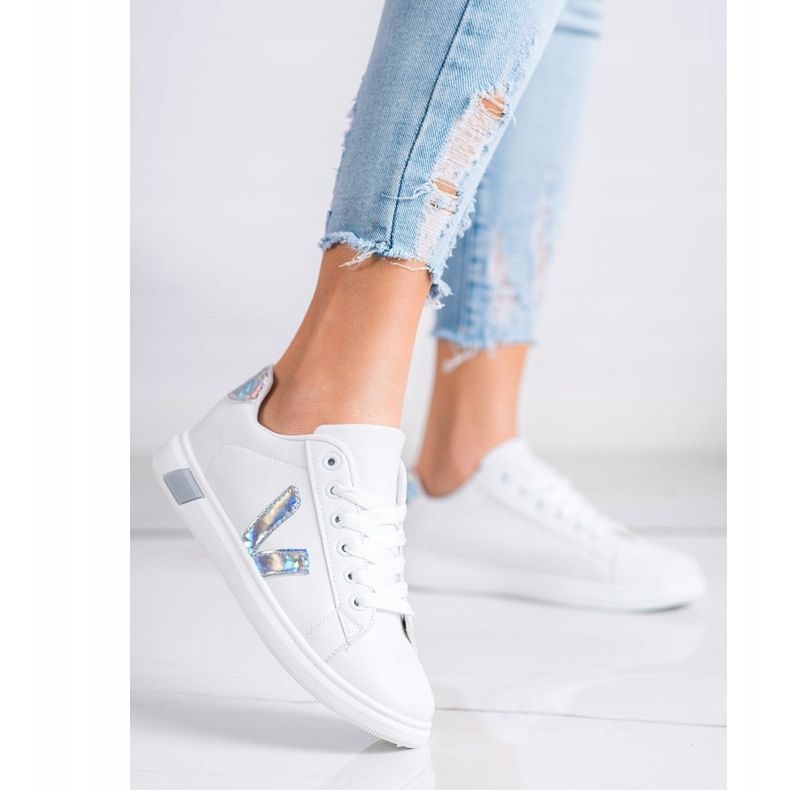 SHELOVET Calçados esportivos de primavera branco 1