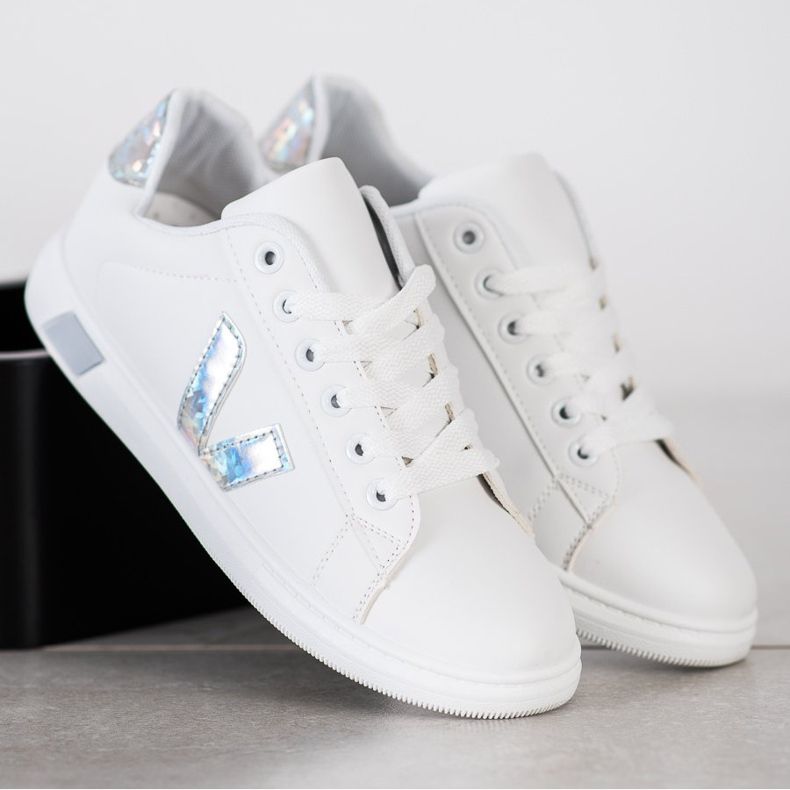 SHELOVET Calçados esportivos de primavera branco 2