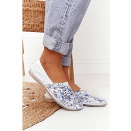 Feminino Couro Maciejka Ballerinas Branco 01930-85 multicolorido 1