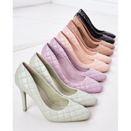 PS1 Elegantes Saltos Acolchoados Bege Rosanna 1