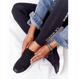 FB2 Tênis feminino Black Delusion com sola grande preto 2