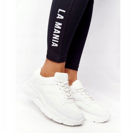 FB2 Tênis feminino com solado grande Branco Delusion 1