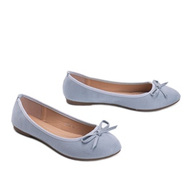 Bailarinas Angelina Blue com um arco azul 1