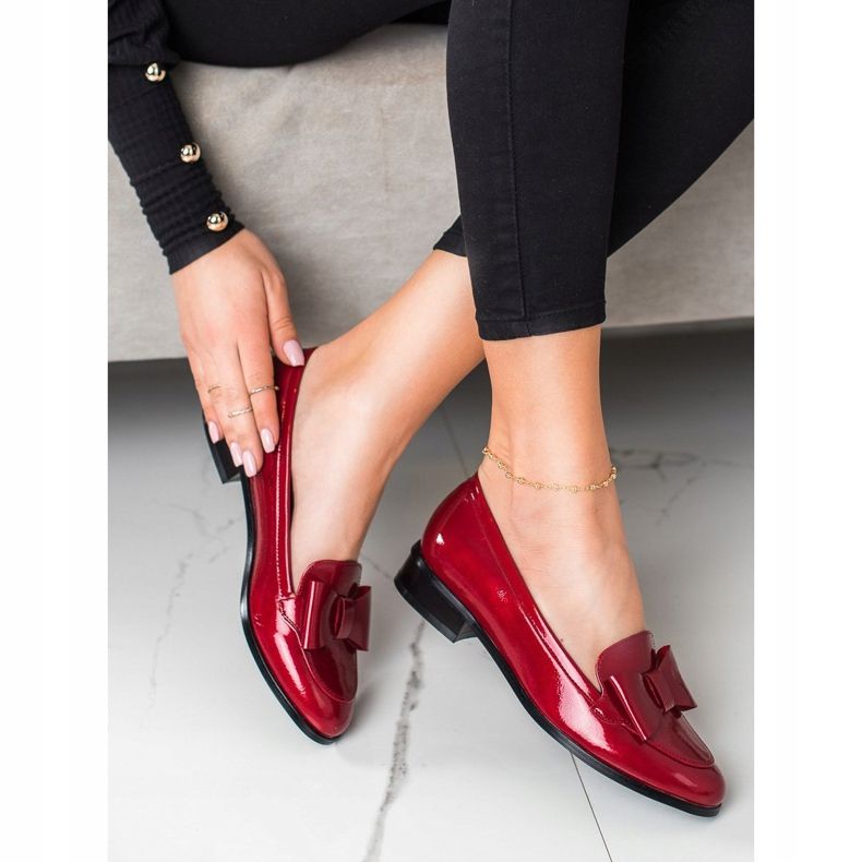 Lordsy de salto baixo VINCEZA vermelho 2