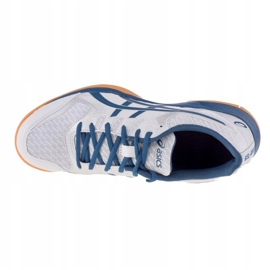 Tênis masculino de voleibol Asics Gel-Rocket 9 cinza-azul marinho 1071A030 020 1