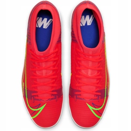 Chuteira Nike Mercurial Superfly 8 Academy Tf M CV0953 600 vermelho laranjas e vermelhos 1