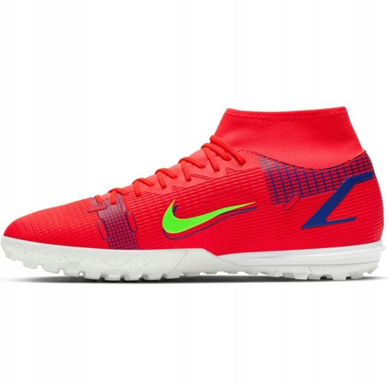Chuteira Nike Mercurial Superfly 8 Academy Tf M CV0953 600 vermelho laranjas e vermelhos 2