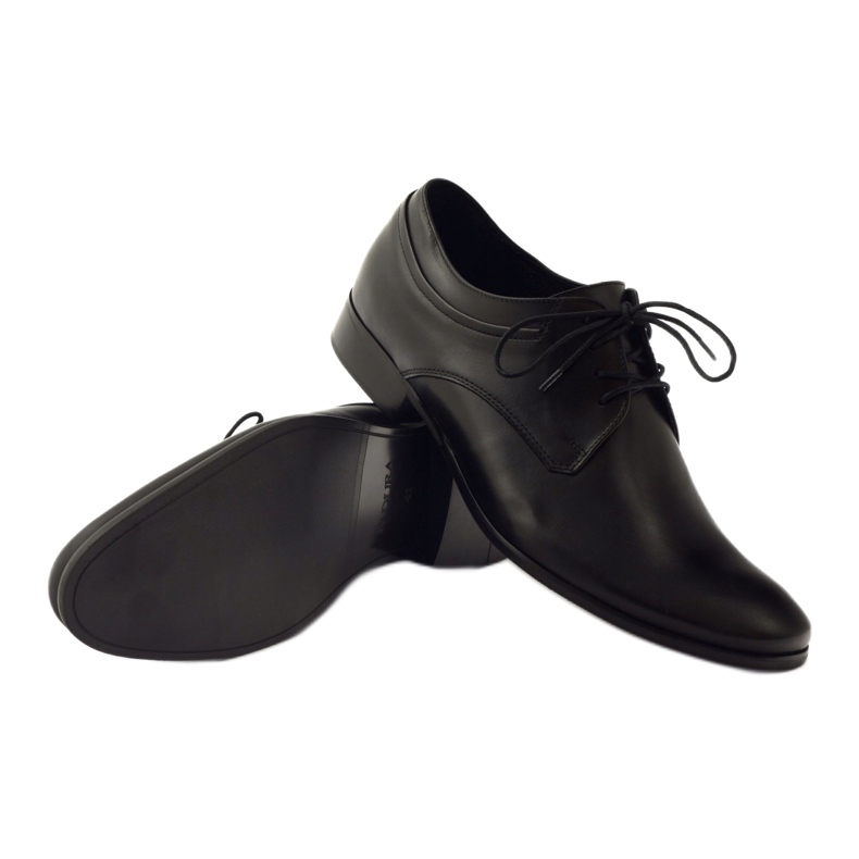 Badura Classic Leather Black Formal Shoes 7549 preto 3
