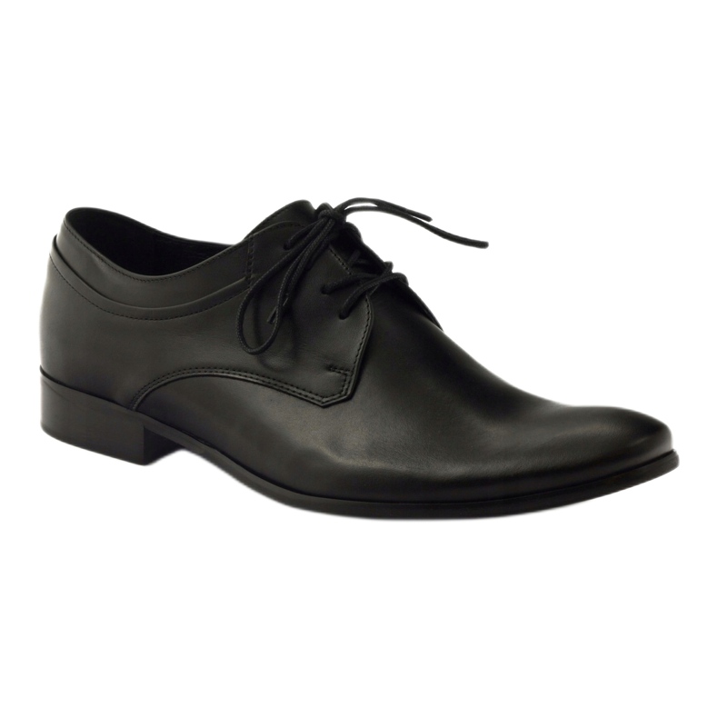 Badura Classic Leather Black Formal Shoes 7549 preto 1
