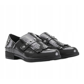 Sapatos deslizantes femininos Cassidy cinza 1