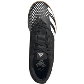 Chuteiras Adidas Predator 20.4 In Sala Junior FW9224 preto preto 1