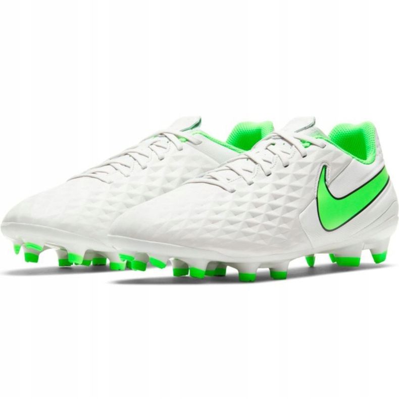 Chuteiras Nike Tiempo Legend 8 Academy Mg M AT5292 030 branco branco 2