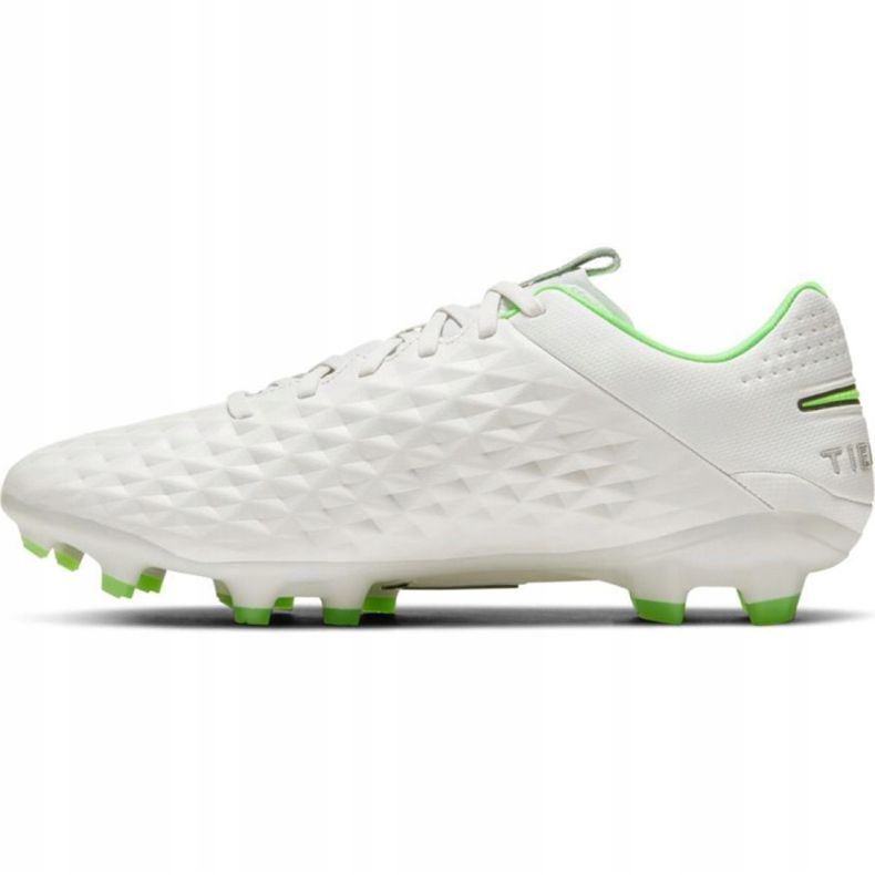 Chuteiras Nike Tiempo Legend 8 Pro Fg M AT6133 030 branco branco 1