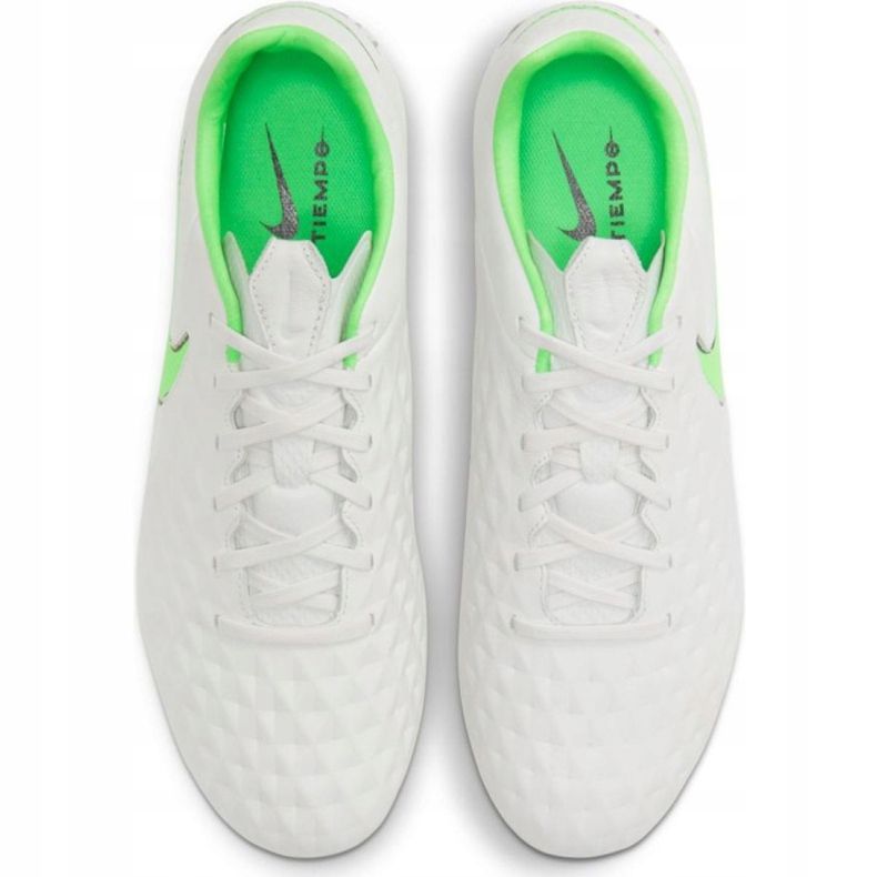 Chuteiras Nike Tiempo Legend 8 Pro Fg M AT6133 030 branco branco 2