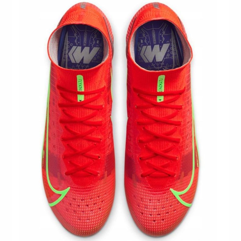 Chuteiras Nike Mercurial Superfly 8 Elite Ag M CV0956 600 vermelho vermelho 1