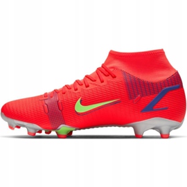 Chuteira Nike Mercurial Superfly 8 Academy Mg M CV0843 600 vermelho laranjas e vermelhos 2