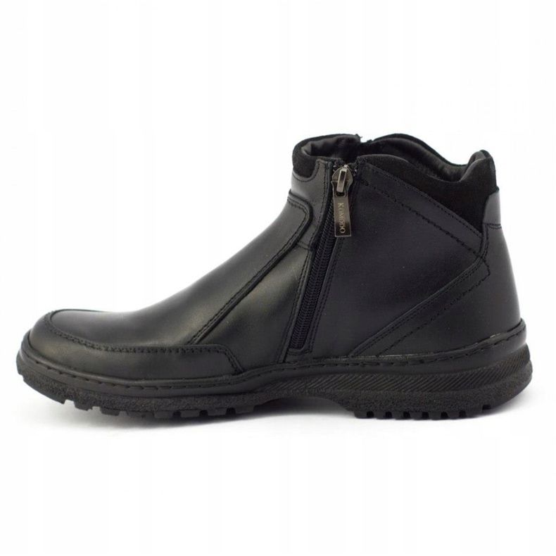 KOMODO Botas Jodhpur Masculinas 815 Pretas preto 1