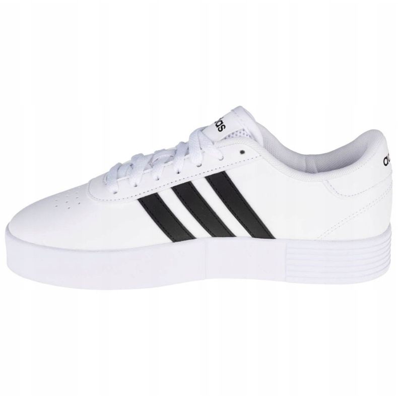 Sapatos Adidas Court Bold W FY7795 branco azul marinho 1