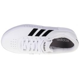 Sapatos Adidas Court Bold W FY7795 branco azul marinho 2