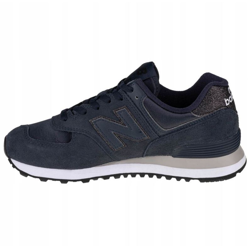 New Balance Novo saldo W WL574FA2 preto azul marinho 1
