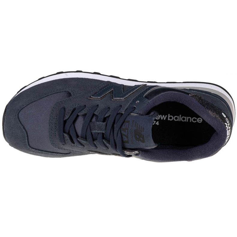 New Balance Novo saldo W WL574FA2 preto azul marinho 2