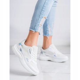 Creamberry'S Tênis com inserções Holo branco multicolorido 2