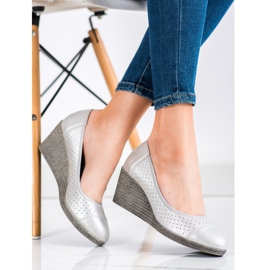 Goodin Bombas de cunha de prata 1