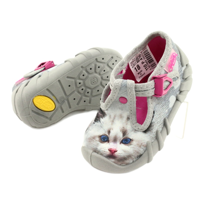 Calçados infantis Befado 110P416 cinza 4