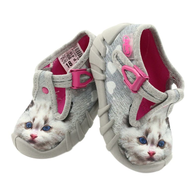 Calçados infantis Befado 110P416 cinza 5