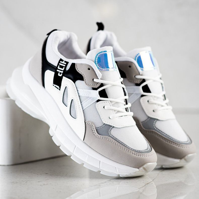 SHELOVET Tênis na plataforma com malha multicolorido 2