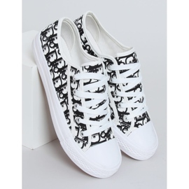 Tênis feminino preto XL30P preto branco 1