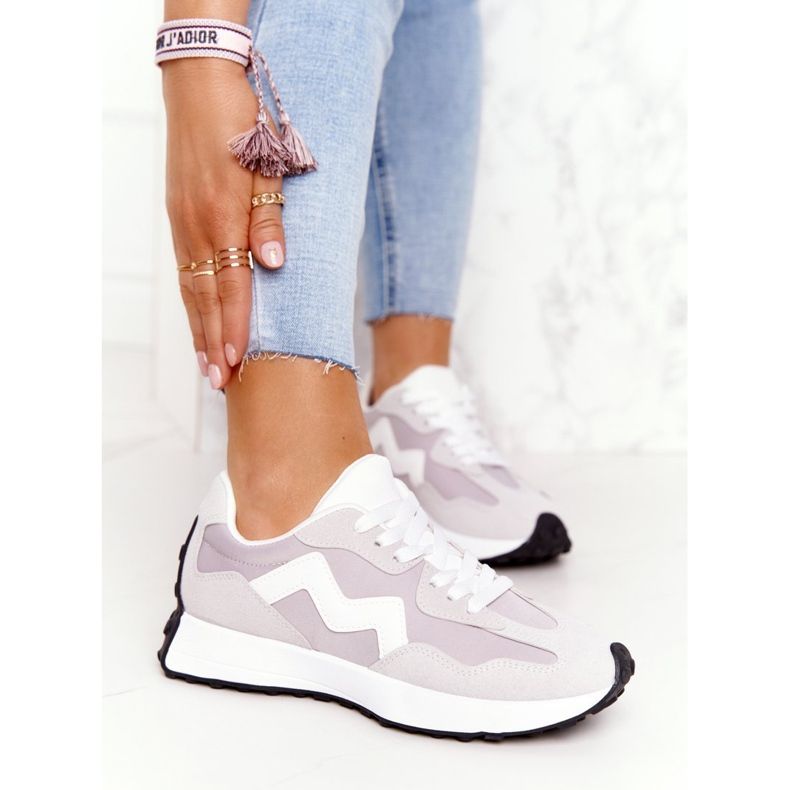 PS1 Calçado desportivo feminino. Ténis Cinzento Move On cinza 2