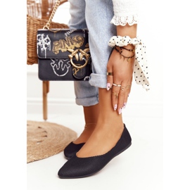 Delicate Ballerina In Spitz Vinceza 2187 Black preto 1