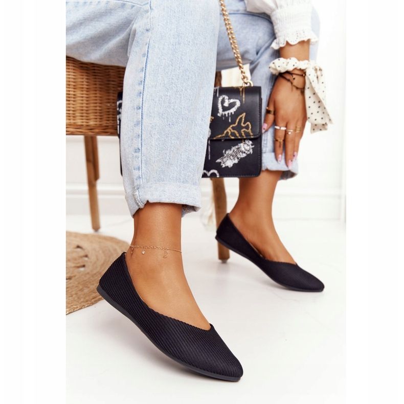 Delicate Ballerina In Spitz Vinceza 2187 Black preto 2