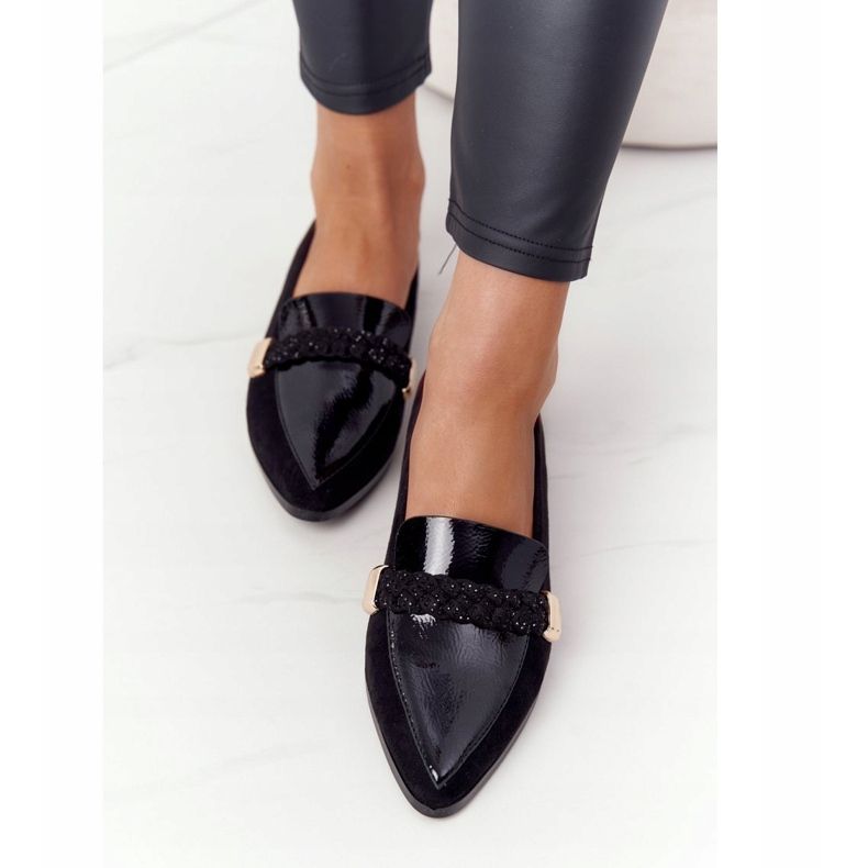 S.Barski Elegant Mocassins S. Barski Premium Suede Preto 1