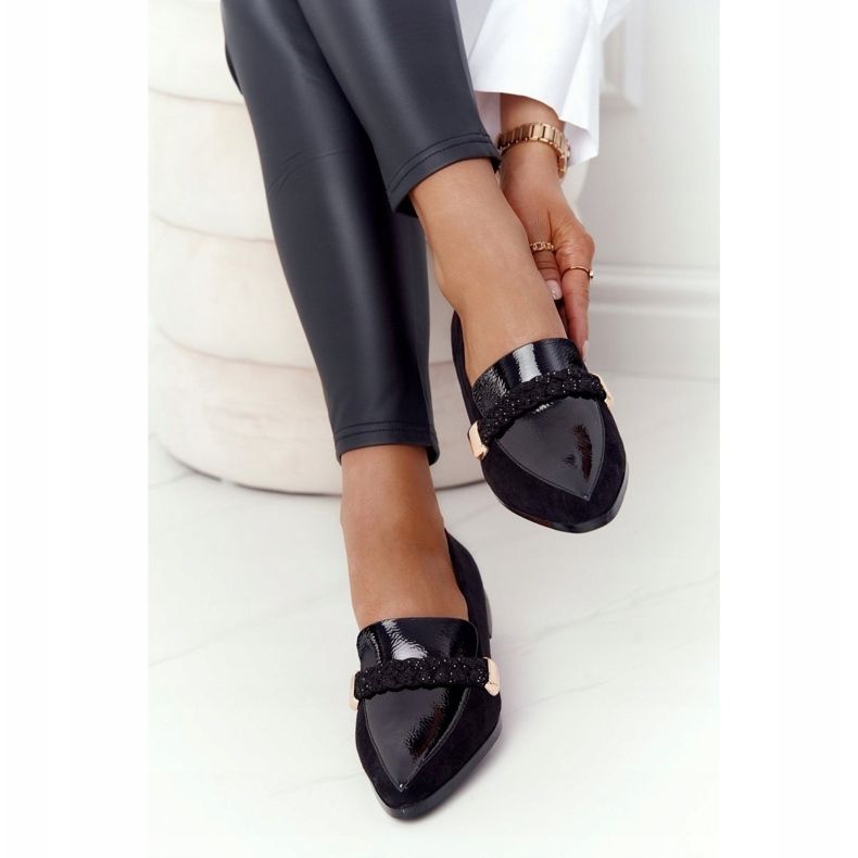 S.Barski Elegant Mocassins S. Barski Premium Suede Preto 2