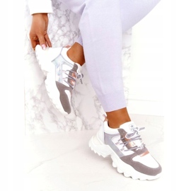 News Tênis de sapatos esportivos femininos 21sp26-3973 branco 2