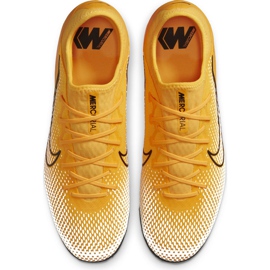 Chuteira Nike Mercurial Vapor 13 Pro Tf AT8004 801 laranja amarelo 1