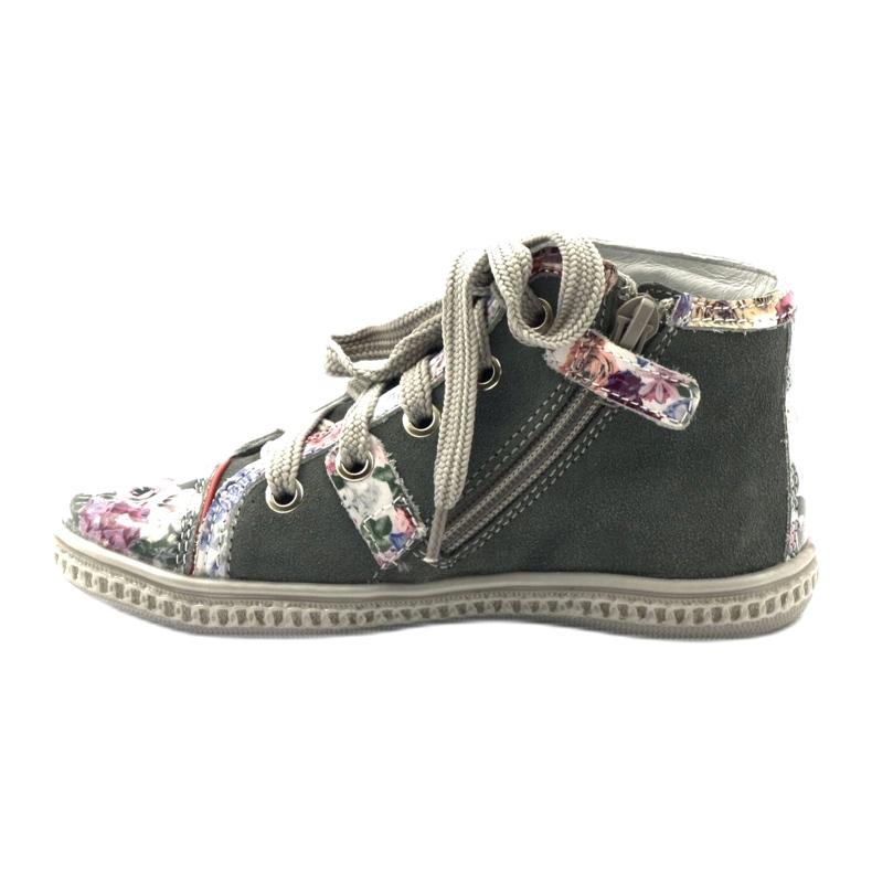 Sapatos infantis com strass 84254 Bartek cinza 2