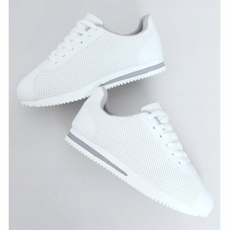 Tênis esportivos branco BL221P cinza 1