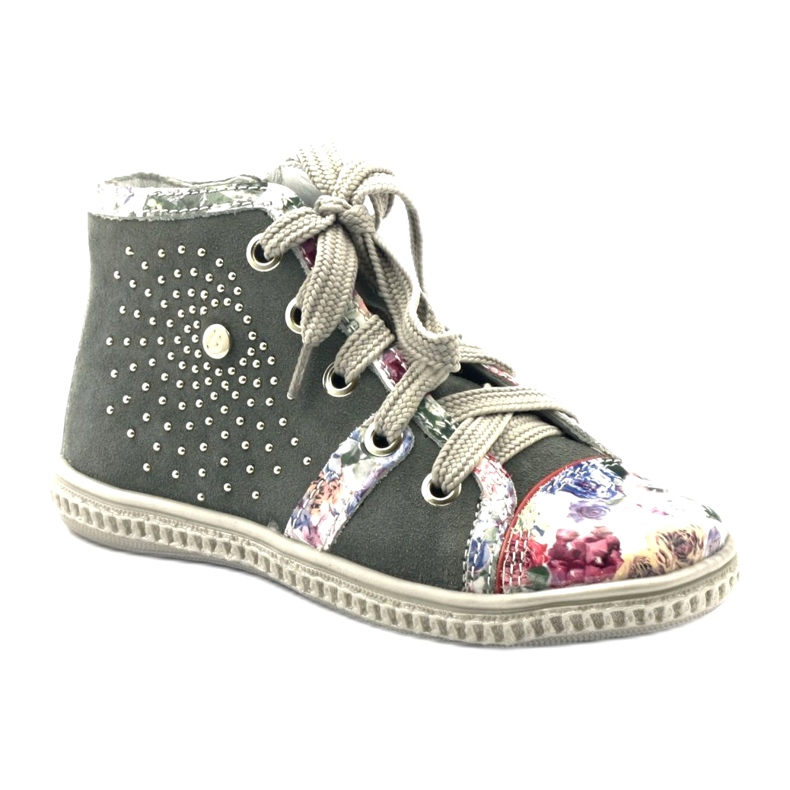 Sapatos infantis com strass 84254 Bartek cinza 1 Sapatos infantis com strass 84254 Bartek cinza 1