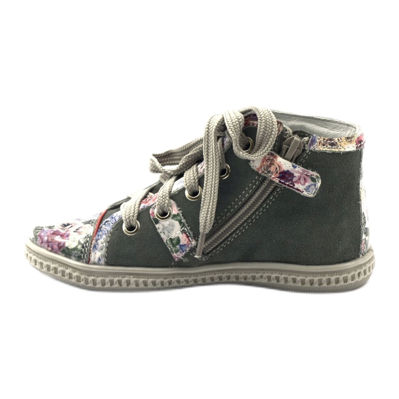 Botas, calçados infantis com strass Bartek 87254 rosa cinza 2 Botas, calçados infantis com strass Bartek 87254 rosa cinza 2